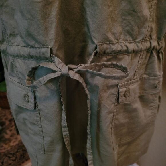 Utility top popover green size 14 16 Safari summer boho Bohemian - Picture 3 of 6